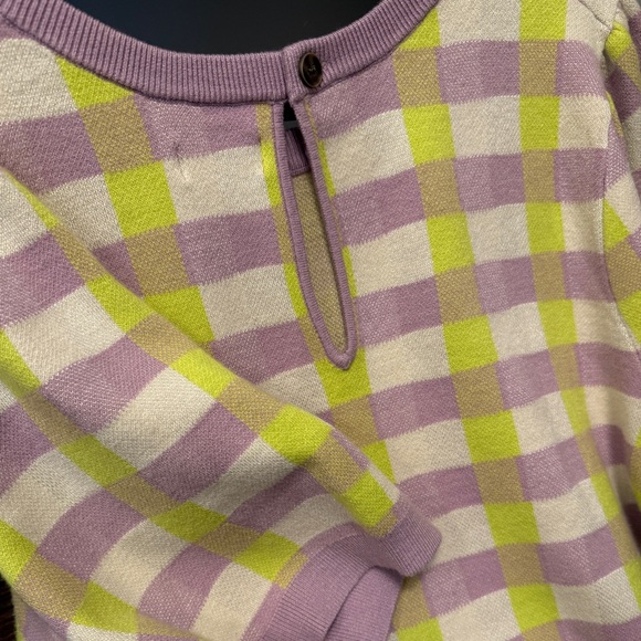 Anthropologie Harmon Jacquard Sweater Tee by Maeve Condition • Size 2X - Picture 7 of 8